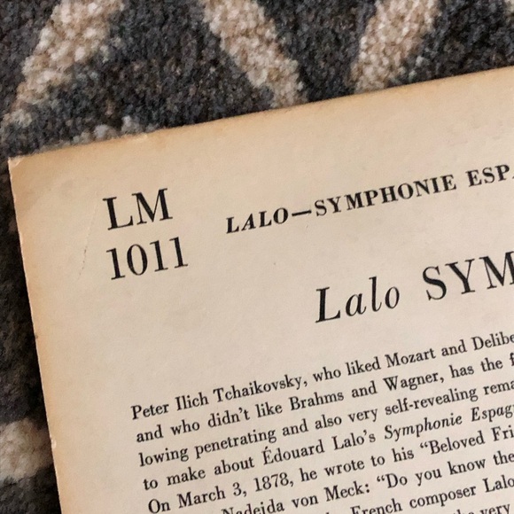 30's "Symphonie Espagnole Op 21" Album - Classical Music - Violin Symphony - Picture 10 of 11